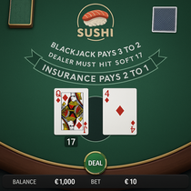 Sushi Casino - Blackjack - Variantes Multijoueurs
