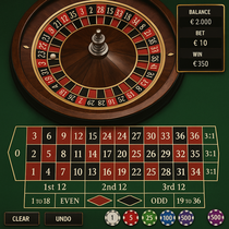 Sushi Casino - Roulette Européenne - Précision