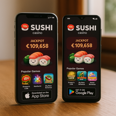 Sushi Casino - Mobile Apps - Browser Access